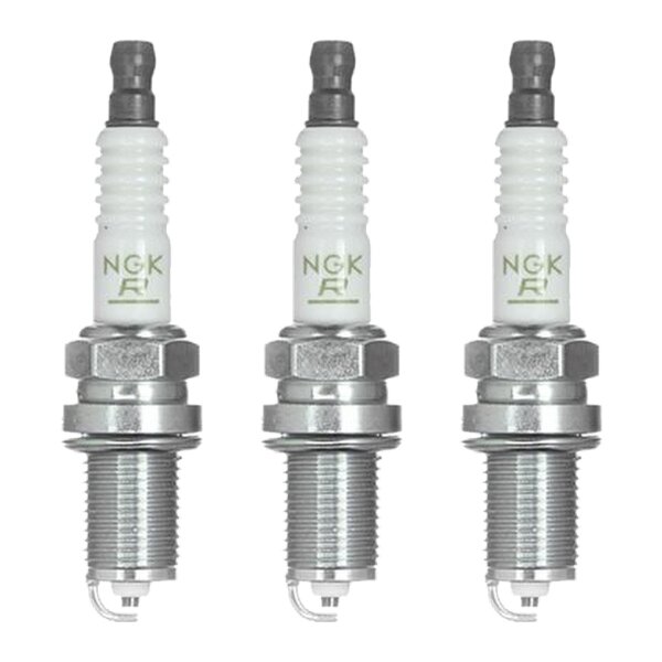3 Spark Plugs fixed SAE connection NGK suitable for e.g. NISSAN PRIMERA