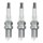 3 Spark Plugs fixed SAE connection NGK suitable for e.g. NISSAN PRIMERA