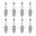 8 Spark Plugs fixed SAE connection NGK suitable for e.g. NISSAN PRIMERA