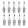 10 Spark Plugs fixed SAE connection NGK suitable for e.g. NISSAN PRIMERA