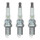 3 Spark Plugs fixed SAE connection NGK IAM-Expertise for e.g. MITSUBISHI L400