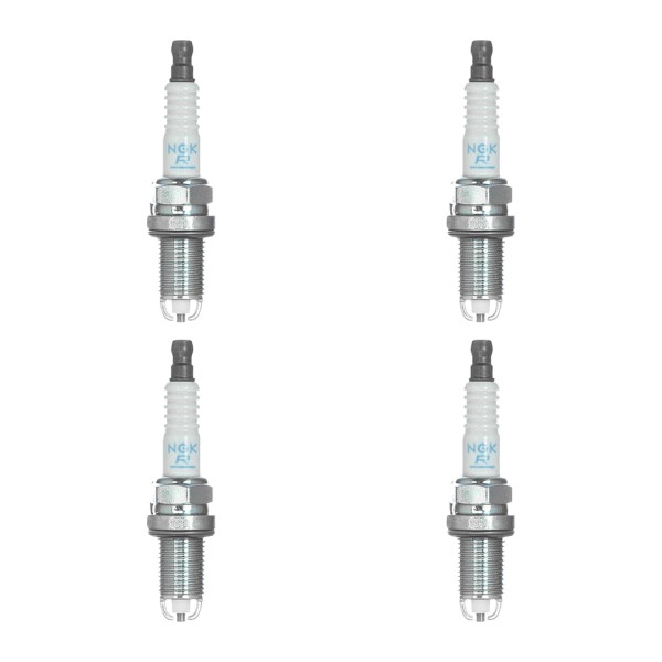 4 Spark Plugs fixed SAE connection NGK aftermarket expertise for e.g. OPEL ASTRA