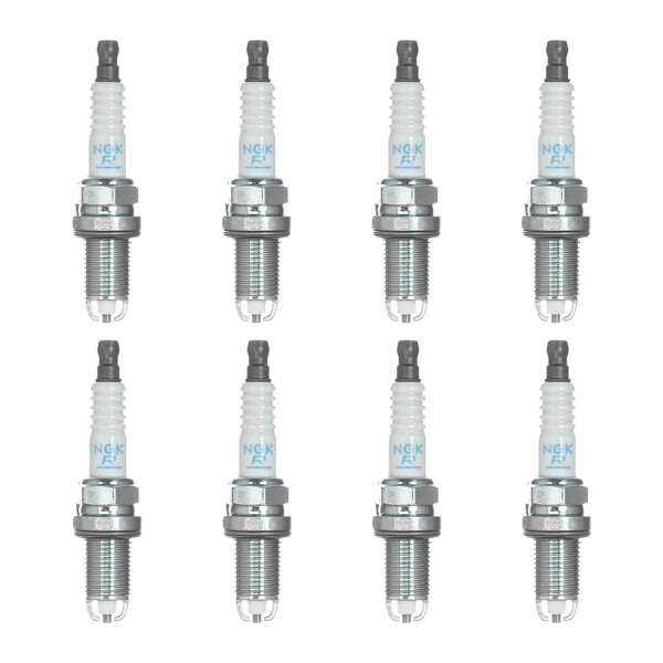8 Spark Plugs fixed SAE connection NGK aftermarket expertise for e.g. OPEL ASTRA