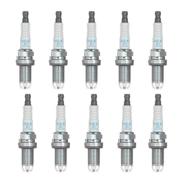 10 Spark Plugs fixed SAE connection NGK IAM expertise for e.g. OPEL ASTRA