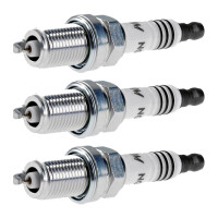 3 Spark Plugs fixed SAE connection NGK Iridium IX for...