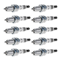 10 Spark Plugs fixed SAE connection NGK Iridium IX for...
