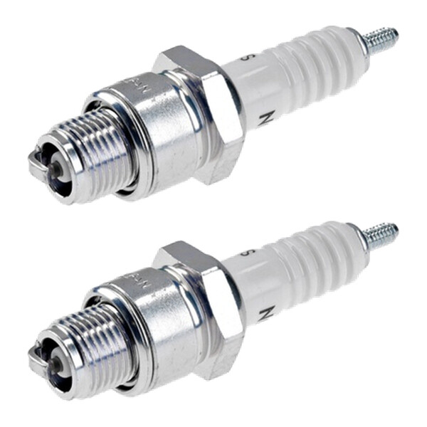 2 Zündkerzen mit Flachdichtsitz NGK Aftermarket-Expertise für AS MOTOR