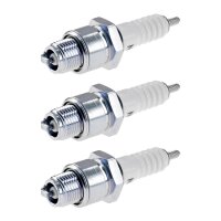3 Spark Plugs with flat seal seat NGK IAM expertise for...