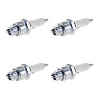 4 Zündkerzen mit Flachdichtsitz NGK...