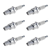 6 Spark Plugs fixed SAE connection NGK IAM expertise for...