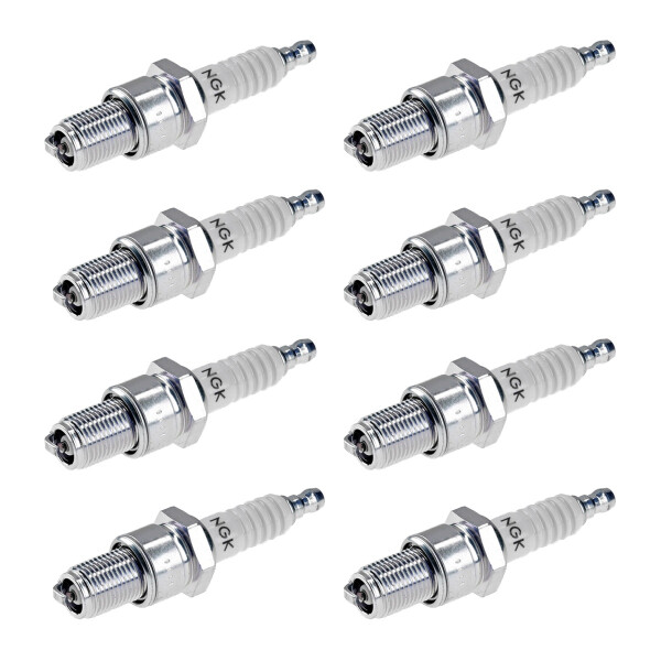 8 Spark Plugs fixed SAE connection NGK IAM expertise for NISSAN and others