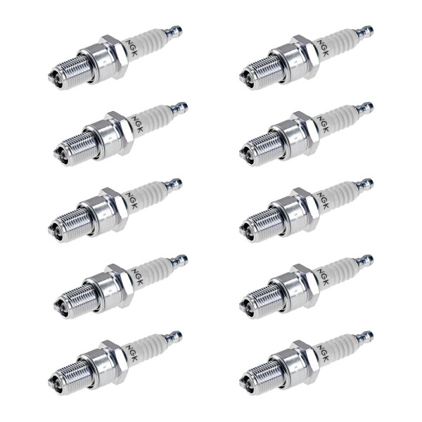 10 Spark Plugs fixed SAE connection NGK IAM expertise for NISSAN and others
