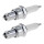 2 Spark Plugs fixed SAE connection NGK IAM expertise for NISSAN and others