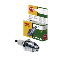 3 Spark Plugs with flat seal seat NGK IAM expertise for...