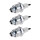 3 Spark Plugs with flat seal seat NGK IAM expertise for TOYOTA and others