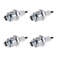 4 Spark Plugs with flat seal seat NGK aftermarket...