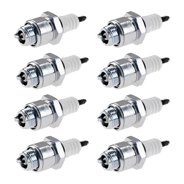 8 Spark Plugs with flat seal seat NGK aftermarket expertise for KAWASAKI