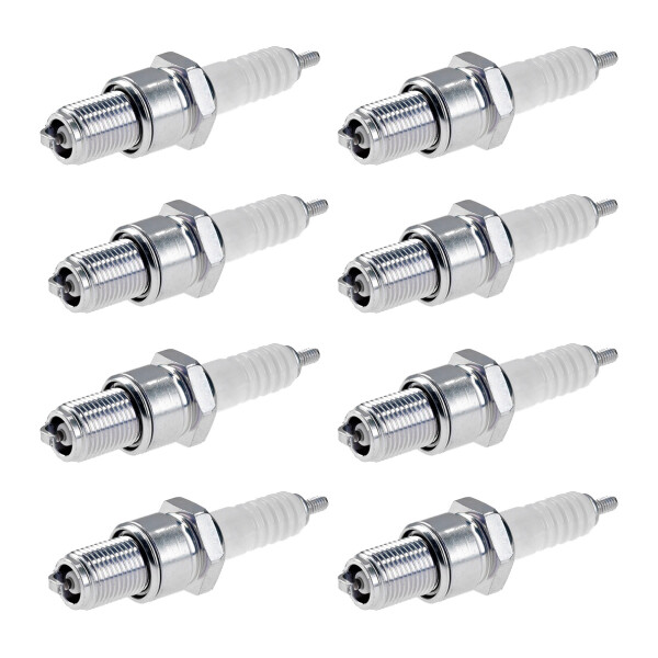 8 Spark Plugs with flat seal seat NGK IAM expertise for SUZUKI and others
