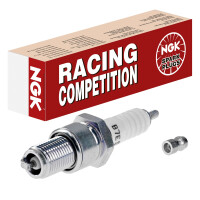 8 Spark Plugs with flat seal seat NGK IAM expertise for...