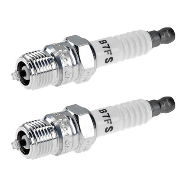 2 Spark Plugs fixed SAE connection NGK IAM expertise for various vehicles