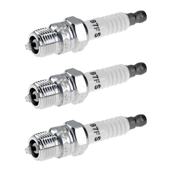 3 Spark Plugs fixed SAE connection NGK IAM expertise for various vehicles