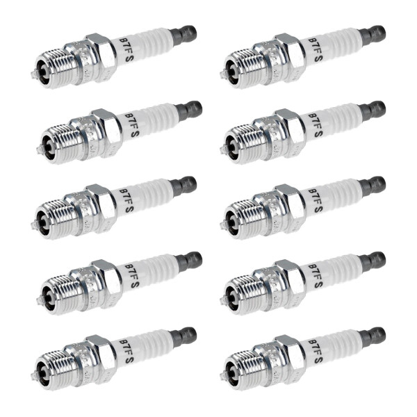 10 Spark Plugs fixed SAE connection NGK IAM expertise for various vehicles