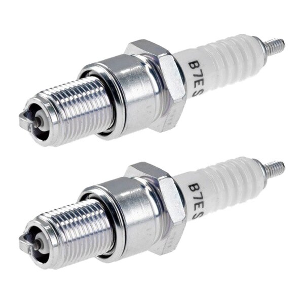 2 Zündkerzen mit Flachdichtsitz NGK passend für u.a. ALFA ROMEO GIULIETTA