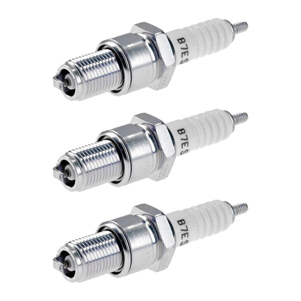 3 Zündkerzen mit Flachdichtsitz NGK passend für u.a. ALFA ROMEO GIULIETTA