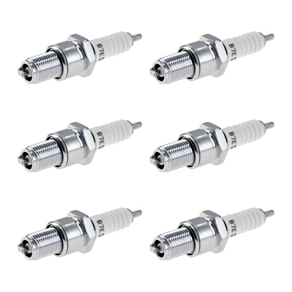 6 Spark Plugs with flat seat NGK suitable for e.g. ALFA ROMEO GIULIETTA