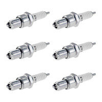6 Spark Plugs with flat seat NGK suitable for e.g. ALFA...