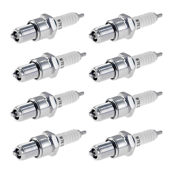 8 Spark Plugs with flat seat NGK suitable for e.g. ALFA ROMEO GIULIETTA