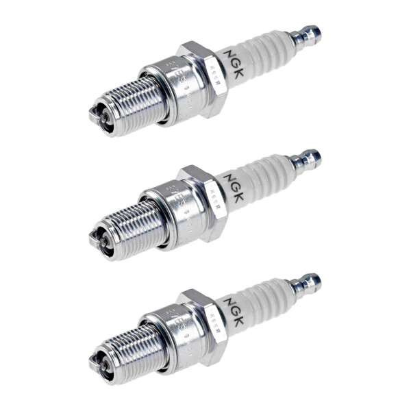 3 Spark Plugs fixed SAE connection NGK IAM expertise for NISSAN and others