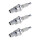 3 Spark Plugs fixed SAE connection NGK IAM expertise for NISSAN and others