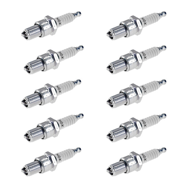 10 Spark Plugs fixed SAE connection NGK IAM expertise for NISSAN and others