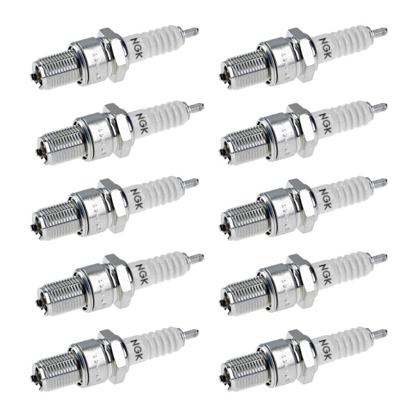 10 Spark Plugs with flat seal seat NGK suitable for TVR GRIFFITH and others