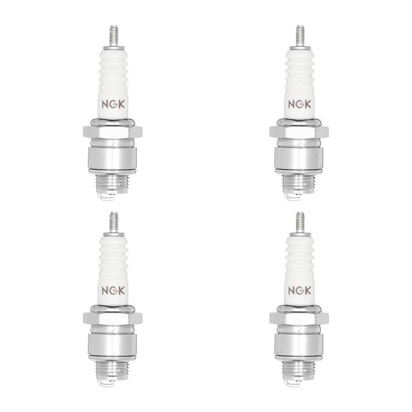 4 Zündkerzen mit Flachdichtsitz NGK Quick Aftermarket-Expertise für u.a. KUBOTA