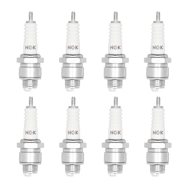 8 Spark Plugs with flat seal seat NGK Quick for KUBOTA and others