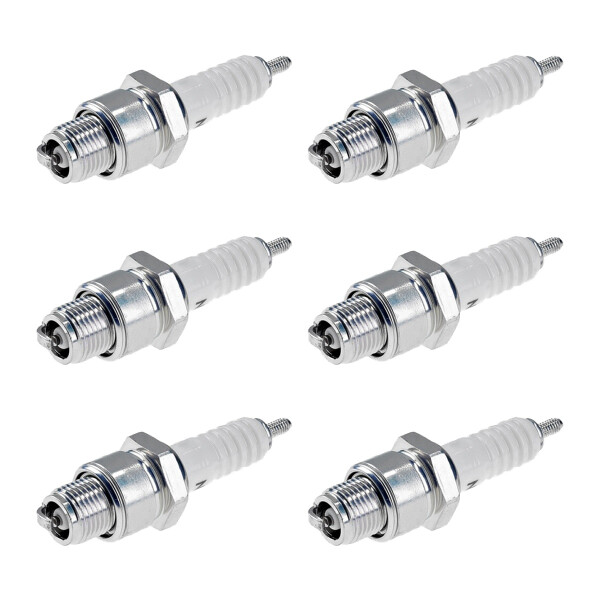 6 Spark Plugs with flat seal seat NGK for VW TRANSPORTER and others