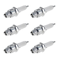 6 Spark Plugs with flat seal seat NGK for VW TRANSPORTER...