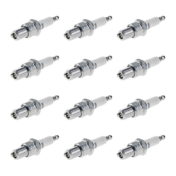 12 Spark Plugs with flat seal seat NGK IAM expertise for HONDA and others