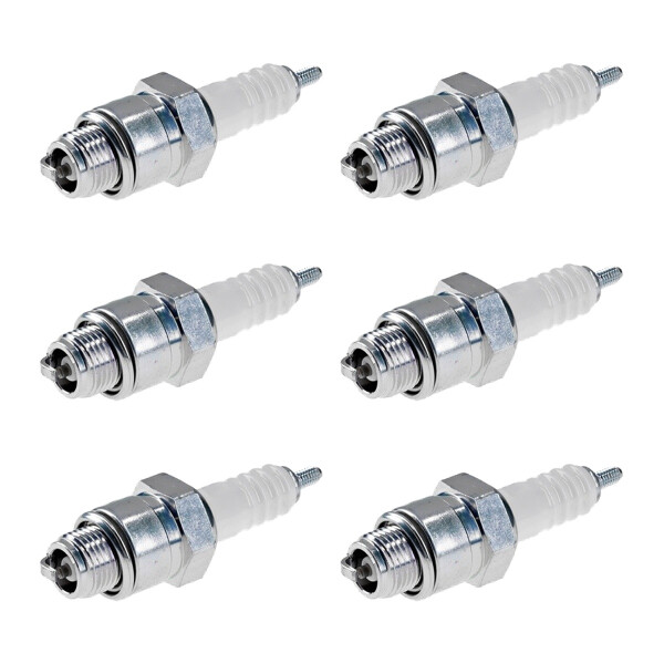 6 Spark Plugs with flat seal seat NGK IAM expertise for TOYOTA and others