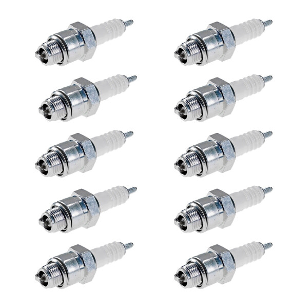 10 Spark Plugs with flat seal seat NGK IAM expertise for TOYOTA and others