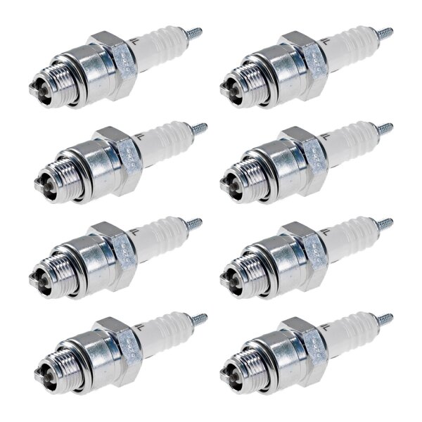 8 Spark Plugs with flat seal seat NGK IAM expertise for TOYOTA and others