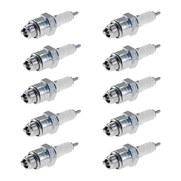10 Spark Plugs with flat seal seat NGK IAM expertise for TOYOTA and others