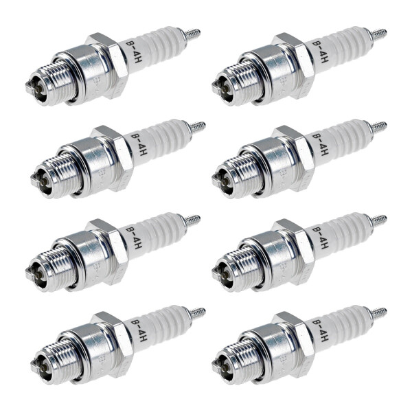 8 Spark Plugs with flat seal seat NGK aftermarket expertise for HONDA and others