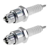 2 Zündkerzen mit Flachdichtsitz NGK...