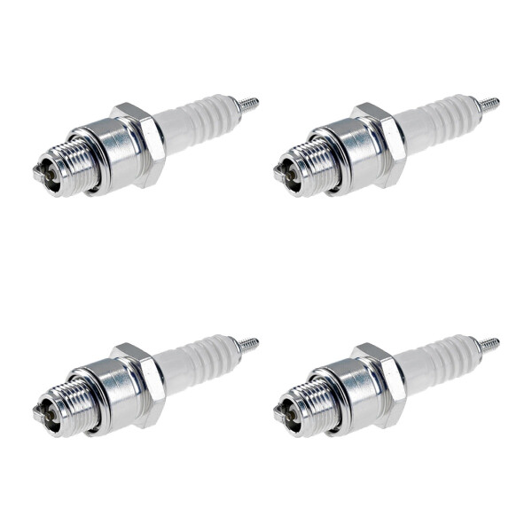4 Spark Plugs with flat seal seat NGK IAM expertise for KAWASAKI and others