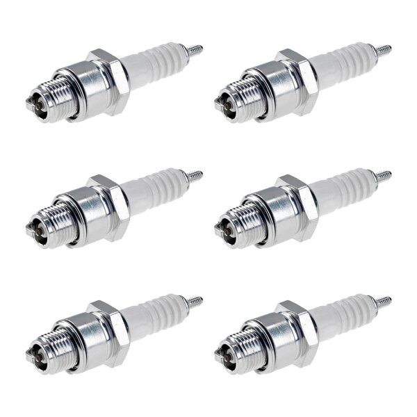 6 Zündkerzen mit Flachdichtsitz NGK Aftermarket-Expertise für u.a. KAWASAKI