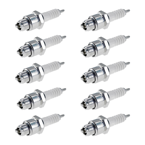 10 Zündkerzen mit Flachdichtsitz NGK Aftermarket-Expertise für u.a. KAWASAKI