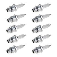 10 Zündkerzen mit Flachdichtsitz NGK...